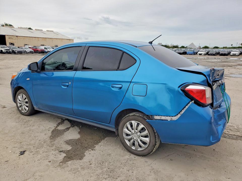 2022 Mitsubishi Mirage მანქანა იყიდება აუქციონზე, vin: ML32FUFJ4NHF07223, აუქციონის ნომერი: 55597146