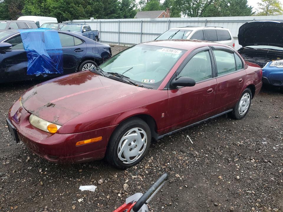 2001 Saturn Sl2 მანქანა იყიდება აუქციონზე, vin: 1G8ZK52711Z255014, აუქციონის ნომერი: 57839616