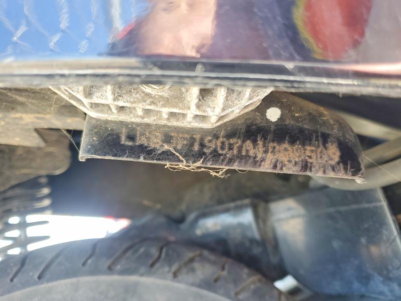 89648505 :رقم المزاد ، LWBJF1907A1000509 vin ، 2010 Honda Nhx110 مزاد بيع