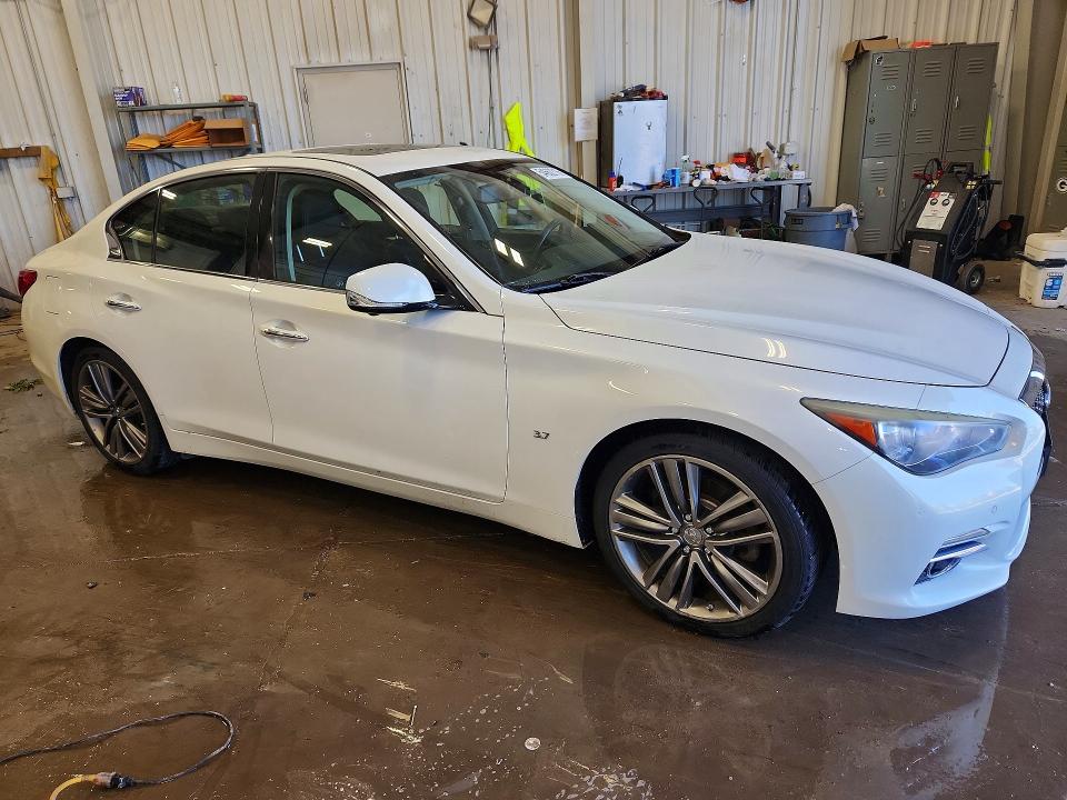 2014 Infiniti Q50 მანქანა იყიდება აუქციონზე, vin: JN1BV7AR6EM698603, აუქციონის ნომერი: 54662716