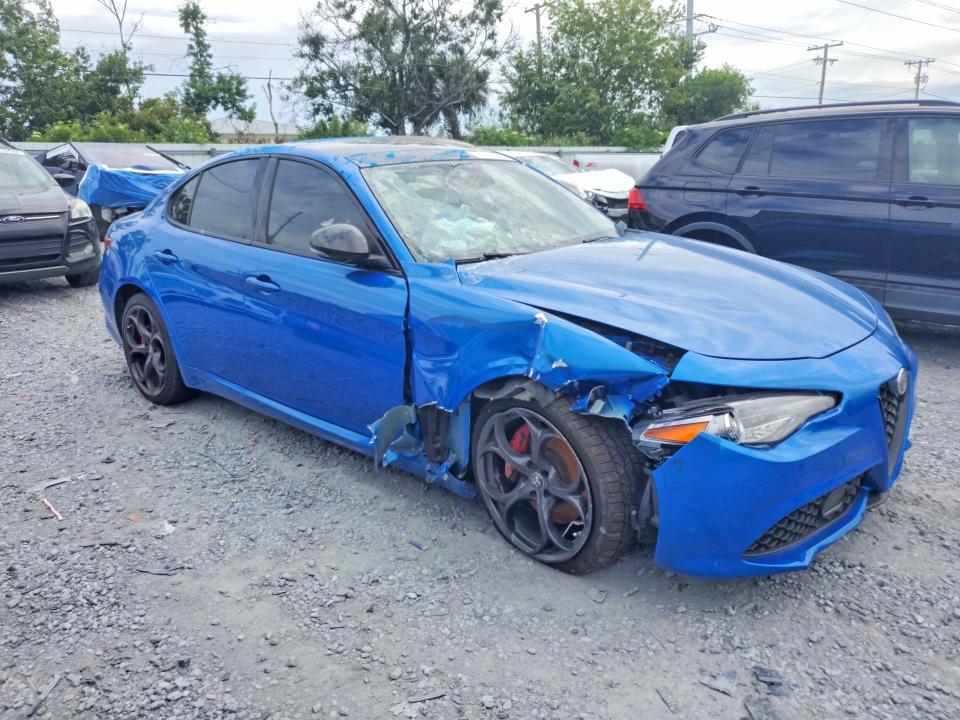 2019 Alfa Romeo Giulia მანქანა იყიდება აუქციონზე, vin: ZARFAMBN9K7607201, აუქციონის ნომერი: 55897866