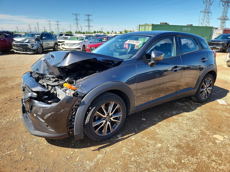 58154196 :رقم المزاد ، JM1DKFC72H0161419 vin ، 2017 Mazda Cx-3 مزاد بيع
