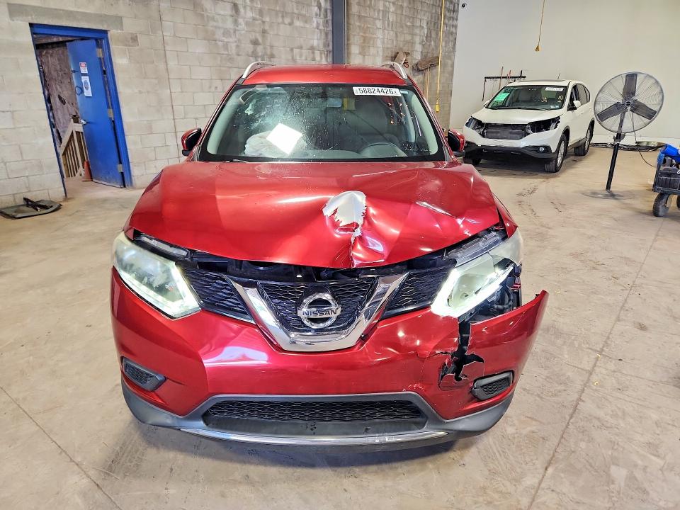 2016 Nissan Rogue მანქანა იყიდება აუქციონზე, vin: KNMAT2MV3GP667854, აუქციონის ნომერი: 58824426