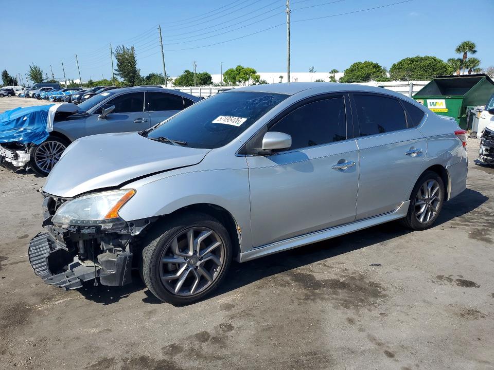 Продажа на аукционе авто 2014 Nissan Sentra, vin: 3N1AB7AP6EY257084, номер лота: 57495486