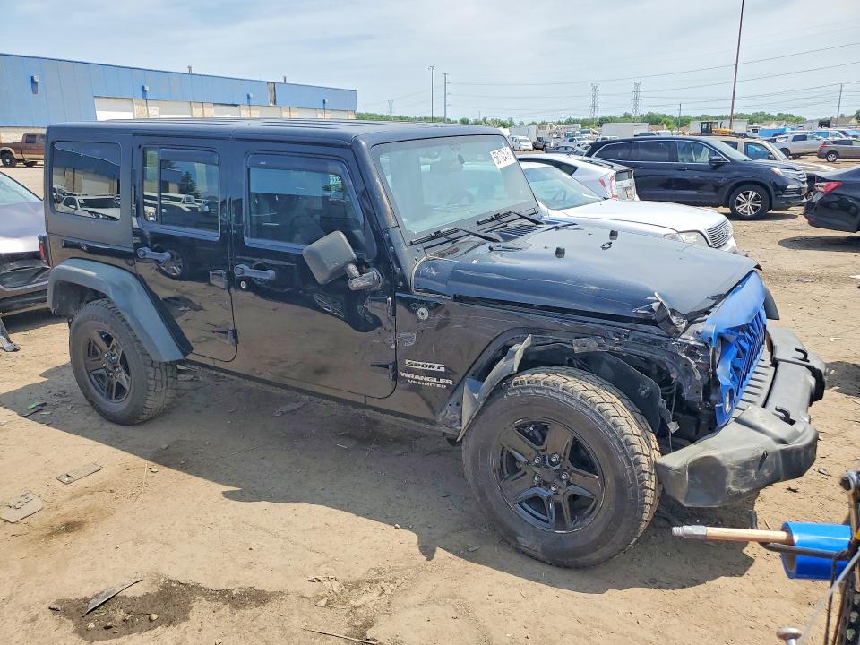 56172476 :رقم المزاد ، 1C4BJWDG1EL200701 vin ، 2014 Jeep Wrangler Unlimited مزاد بيع