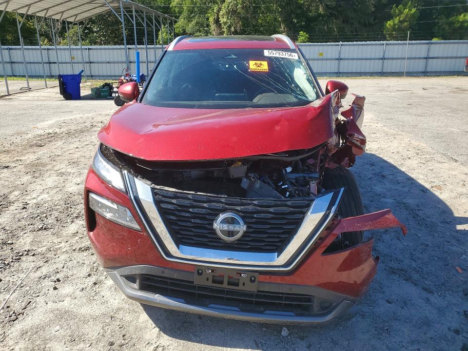 55793756 :رقم المزاد ، 5N1BT3CA5PC821539 vin ، 2023 Nissan Rogue مزاد بيع