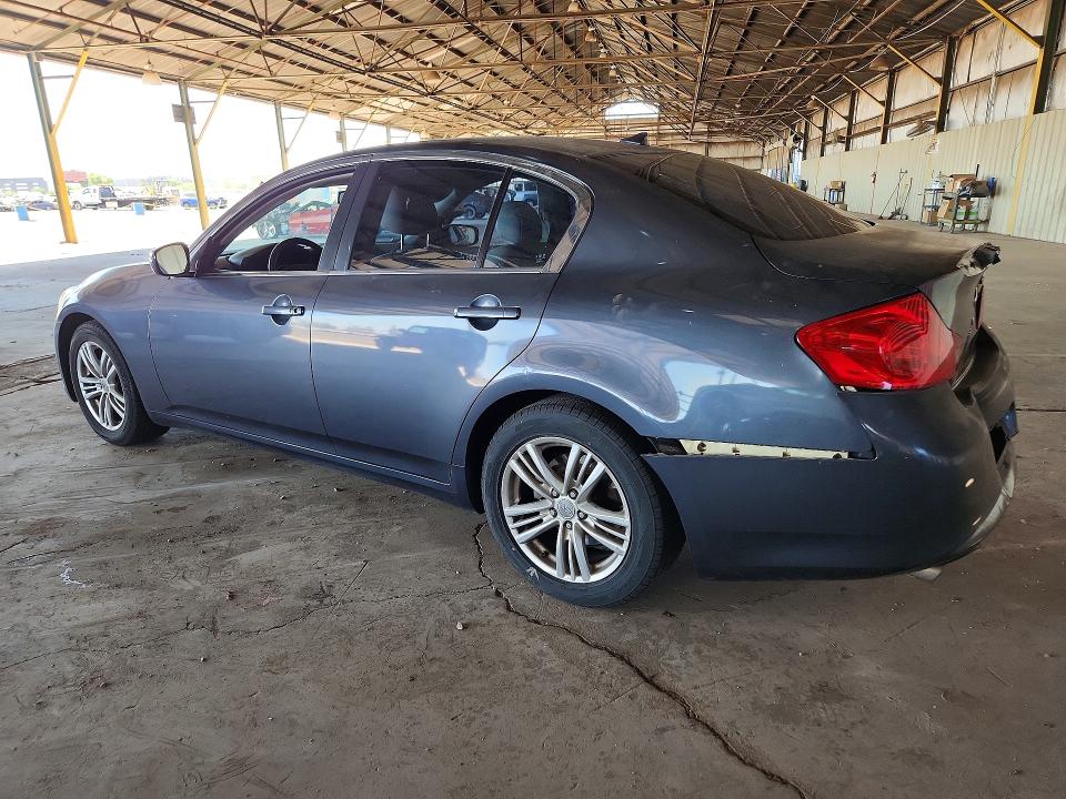 2012 Infiniti G25 Sedan მანქანა იყიდება აუქციონზე, vin: JN1DV6APXCM700027, აუქციონის ნომერი: 59104506