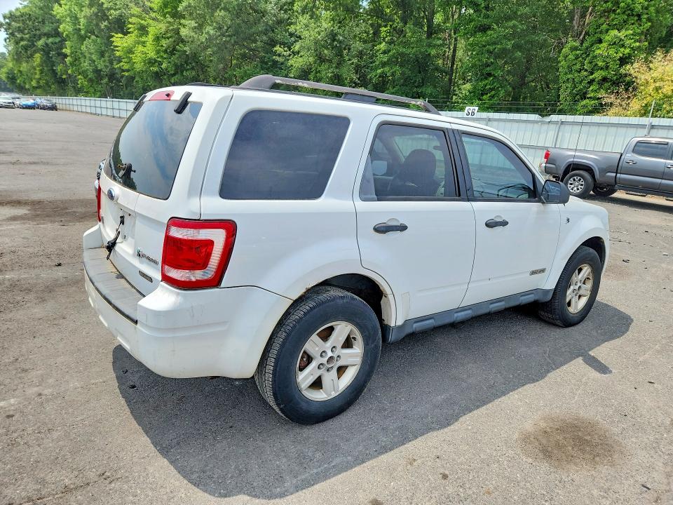 2008 Ford Escape Hybrid მანქანა იყიდება აუქციონზე, vin: 1FMCU59H18KC90123, აუქციონის ნომერი: 58513776