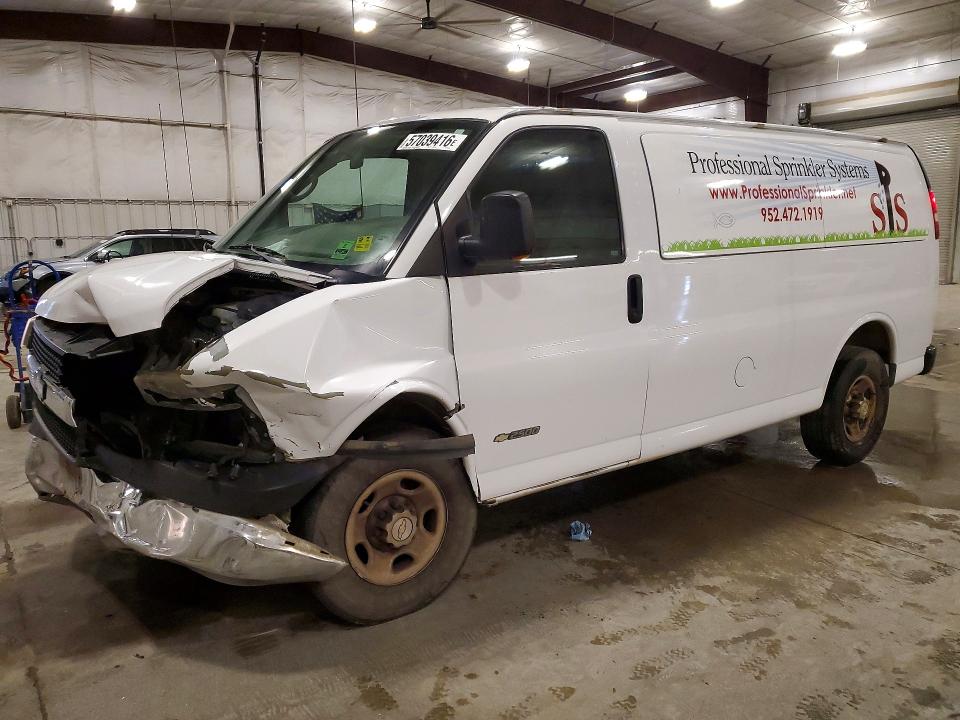 57039416 :رقم المزاد ، 1GCGG25U961257260 vin ، 2006 Chevrolet Express G2500 مزاد بيع