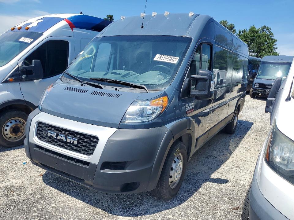 Продаж на аукціоні авто 2020 Ram Promaster 3500, vin: 3C6URVJG7LE143644, номер лоту: 53836616