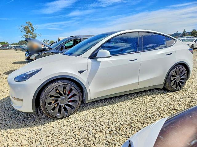 Продажа на аукционе авто 2022 Tesla Model Y, vin: 7SAYGDEF9NF411282, номер лота: 56601766