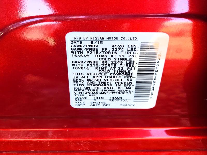 Продаж на аукціоні авто 2015 Nissan Rogue Select, vin: JN8AS5MV1FW766878, номер лоту: 55000956