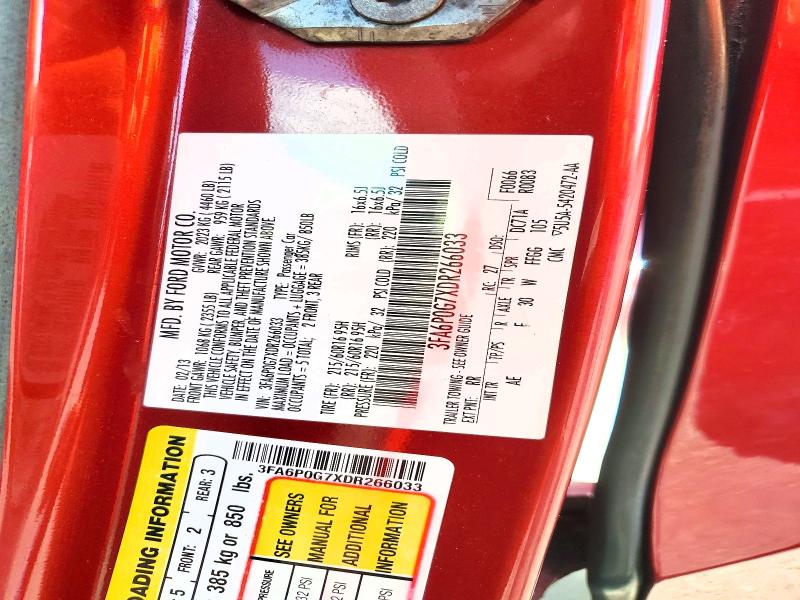 2013 Ford Fusion მანქანა იყიდება აუქციონზე, vin: 3FA6P0G7XDR266033, აუქციონის ნომერი: 58878096