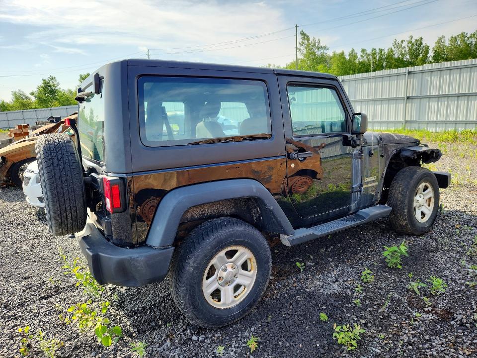 45653076 :رقم المزاد ، 1C4AJWAG0FL542173 vin ، 2015 Jeep Wrangler مزاد بيع