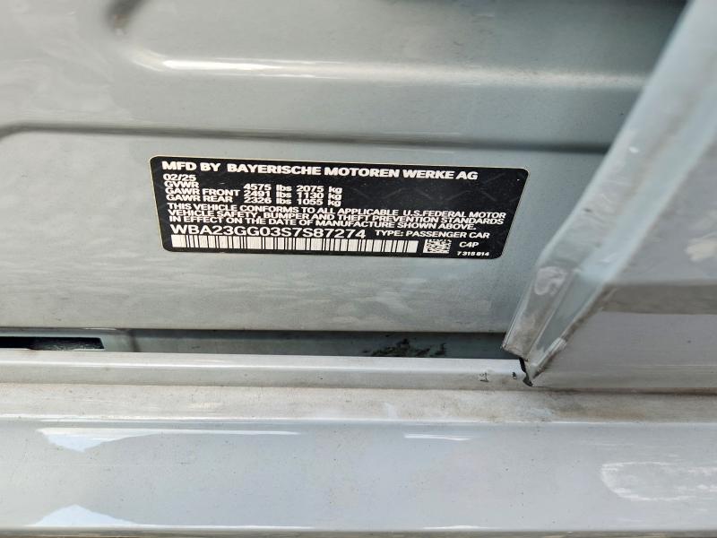 Продаж на аукціоні авто 2025 Bmw 228xi, vin: WBA23GG03S7S87274, номер лоту: 57332936