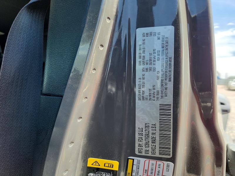 Продаж на аукціоні авто 2020 Jeep Gladiator, vin: 1C6HJTFG9LL217871, номер лоту: 56435276