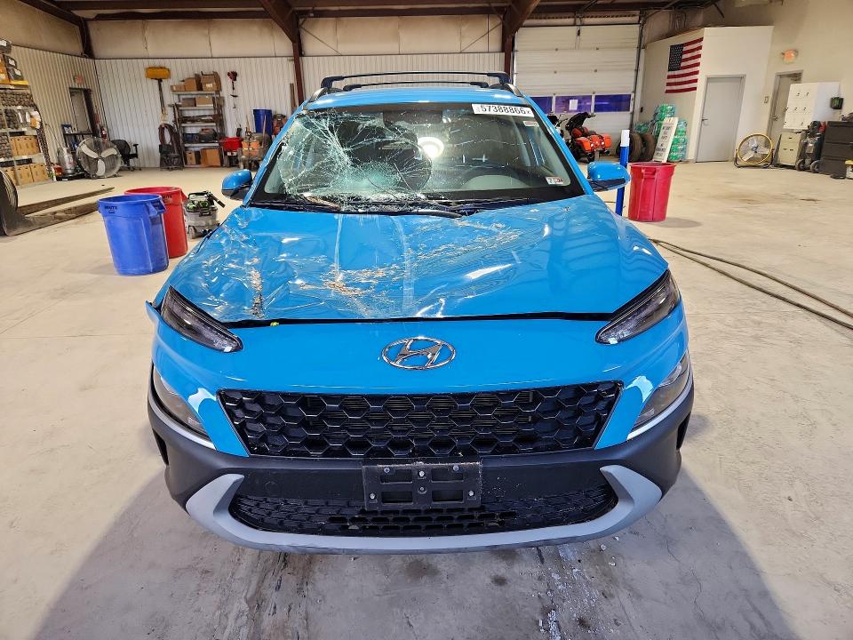 2022 Hyundai Kona მანქანა იყიდება აუქციონზე, vin: KM8K62AB2NU916659, აუქციონის ნომერი: 57388866