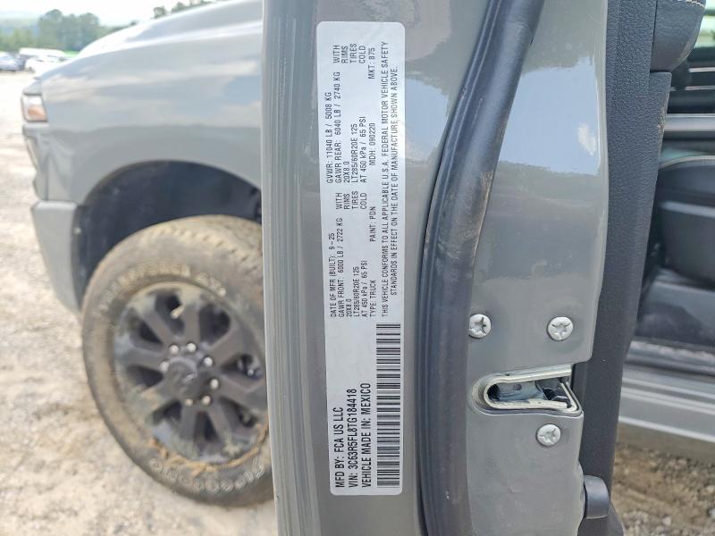 Продаж на аукціоні авто 2026 Ram 2500, vin: 3C63R5FL8TG184418, номер лоту: 55928366