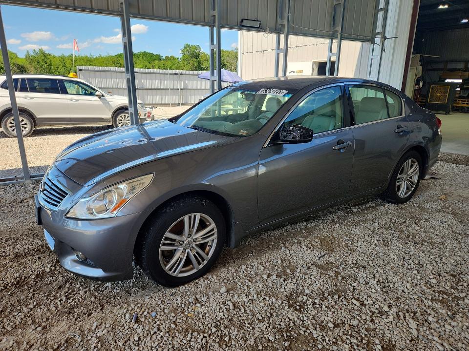 2011 Infiniti G25 Sedan მანქანა იყიდება აუქციონზე, vin: JN1DV6AR6BM653773, აუქციონის ნომერი: 56862146