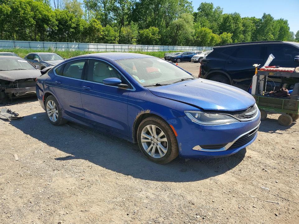 55137096 :رقم المزاد ، 1C3CCCABXFN624359 vin ، 2015 Chrysler 200 مزاد بيع