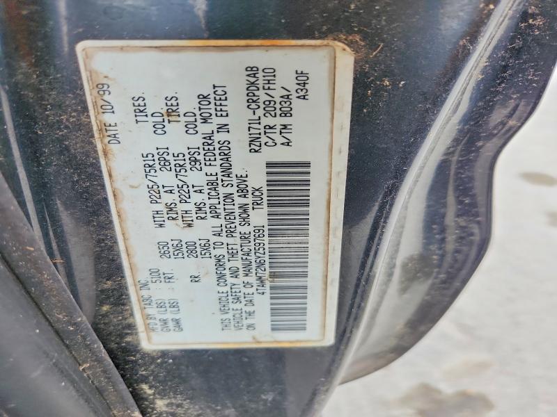 Продаж на аукціоні авто 2000 Toyota Tacoma, vin: 4TAWM72N6YZ597691, номер лоту: 57932286