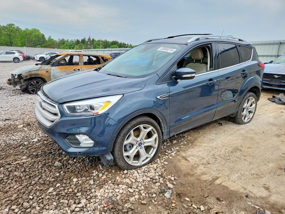 2019 Ford Escape მანქანა იყიდება აუქციონზე, vin: 1FMCU9J91KUC25036, აუქციონის ნომერი: 55950316