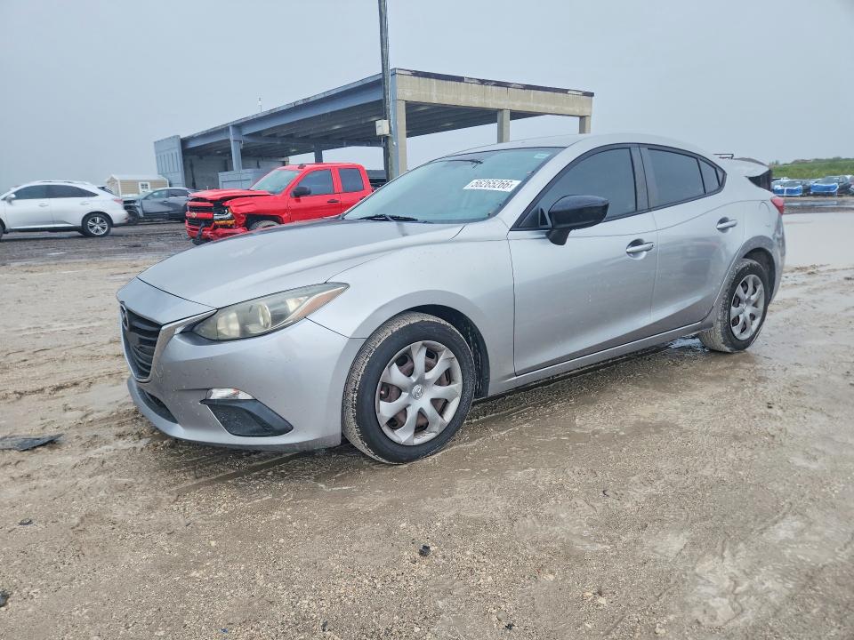 56265266 :رقم المزاد ، JM1BM1T73F1246314 vin ، 2015 Mazda 3 مزاد بيع