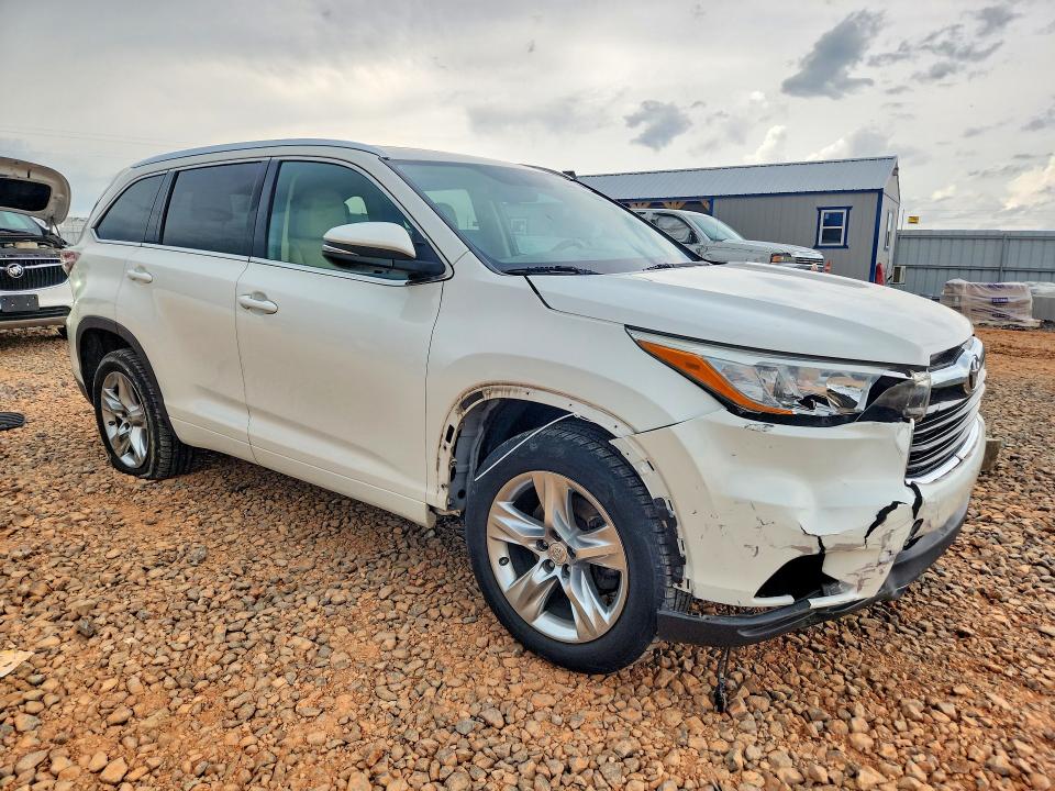 Продаж на аукціоні авто 2014 Toyota Highlander, vin: 5TDYKRFH5ES026970, номер лоту: 58748256