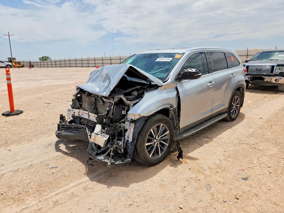 59141116 :رقم المزاد ، 5TDKZRFH7KS321999 vin ، 2019 Toyota Highlander مزاد بيع