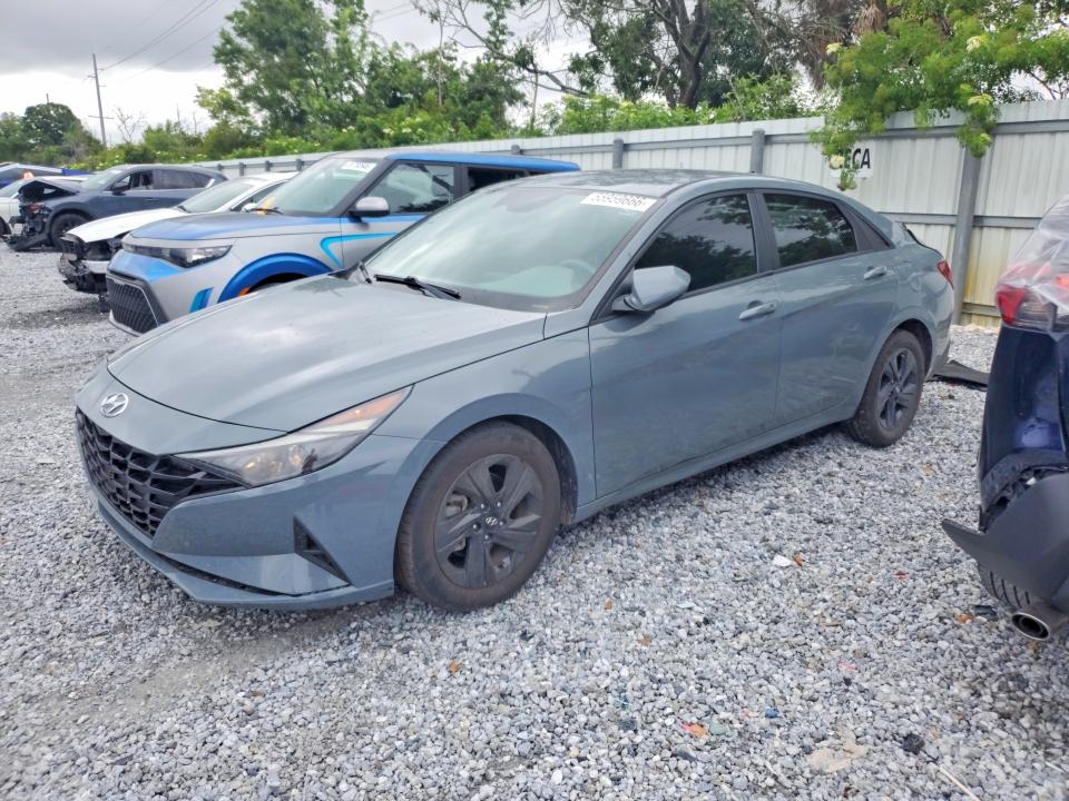55959666 :رقم المزاد ، KMHLM4AG2MU148553 vin ، 2021 Hyundai Elantra مزاد بيع