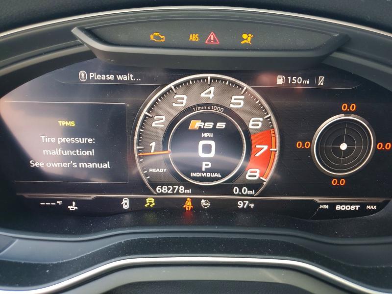 Aukcja sprzedaży 2018 Audi Rs5, vin: WUAPWAF51JA904976, numer aukcji: 58137016