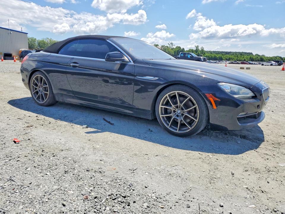 2012 Bmw 650 მანქანა იყიდება აუქციონზე, vin: WBALZ3C50CDL71116, აუქციონის ნომერი: 55565476