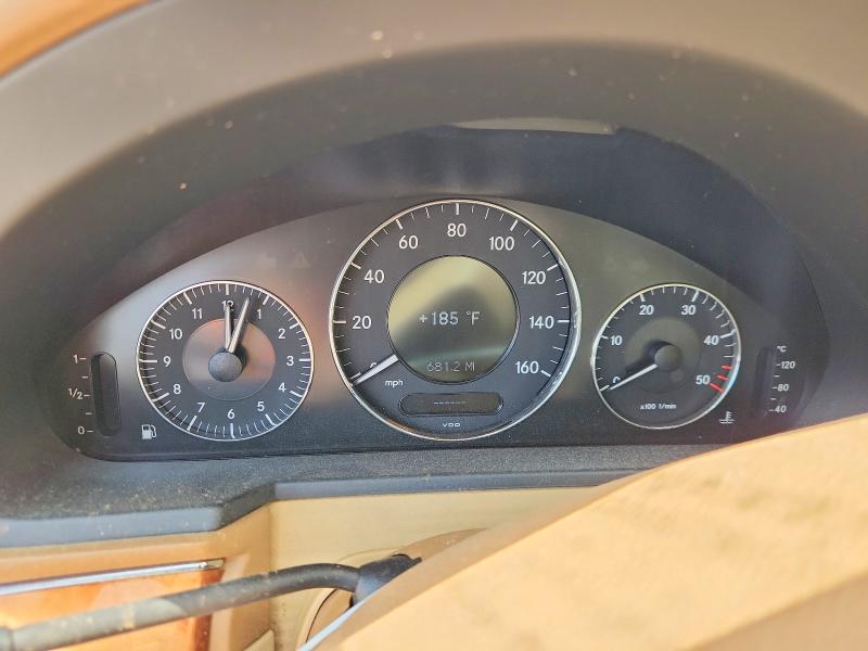 58148096 :رقم المزاد ، WDBUF22X99B396483 vin ، 2009 Mercedes-benz E مزاد بيع