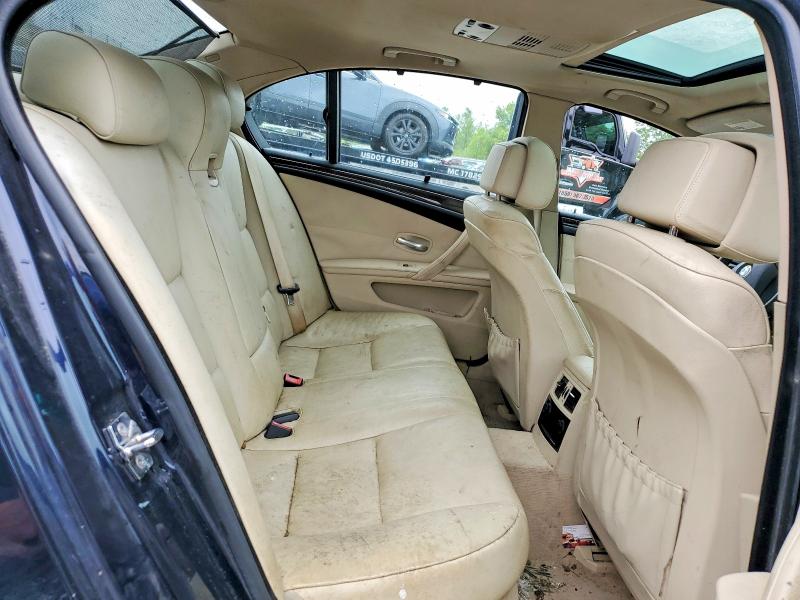 2008 Bmw 528 მანქანა იყიდება აუქციონზე, vin: WBANV13588BZ45165, აუქციონის ნომერი: 58866386