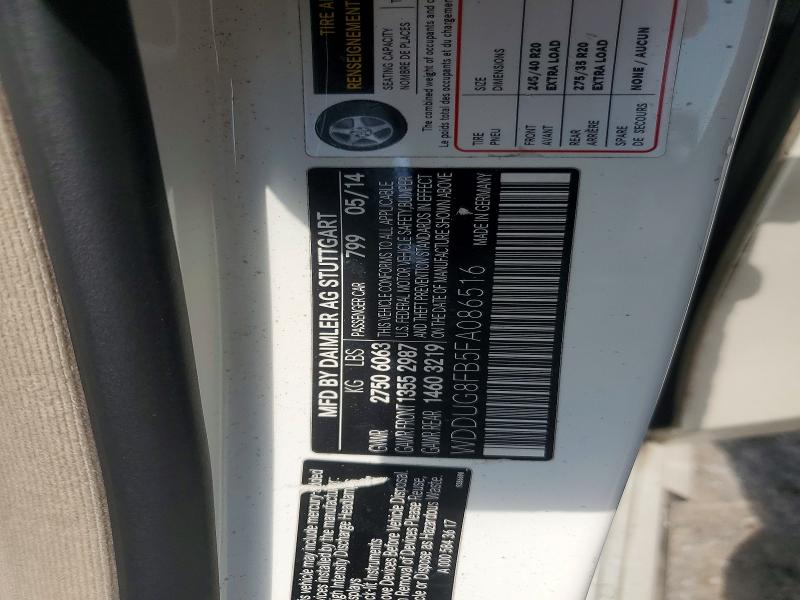 Продаж на аукціоні авто 2015 Mercedes-benz S, vin: WDDUG8FB5FA086516, номер лоту: 59178136
