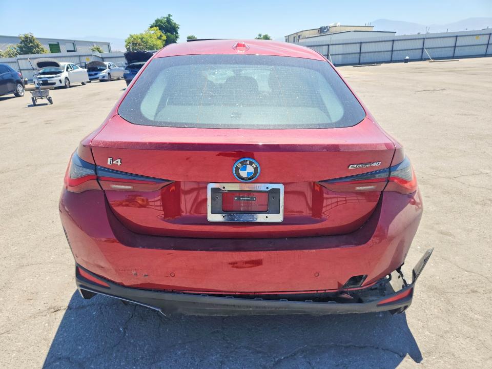 56729826 :رقم المزاد ، WBY23HD09SFU78084 vin ، 2025 Bmw I4 مزاد بيع