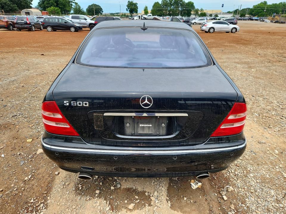 55284686 :رقم المزاد ، WDBNG78J31A151142 vin ، 2001 Mercedes-benz 600-class مزاد بيع