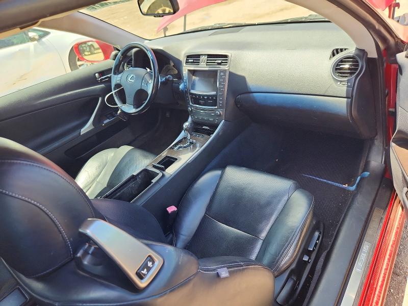 58210276 :رقم المزاد ، JTHFF2C29A2507517 vin ، 2010 Lexus Is مزاد بيع