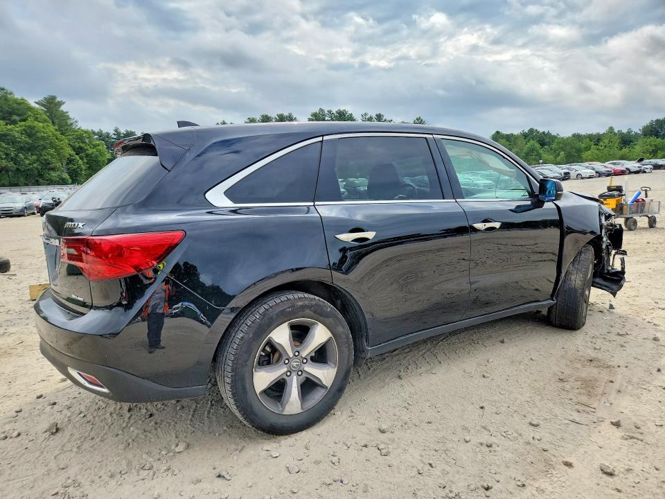 58001506 :رقم المزاد ، 5FRYD4H2XGB052184 vin ، 2016 Acura Mdx مزاد بيع