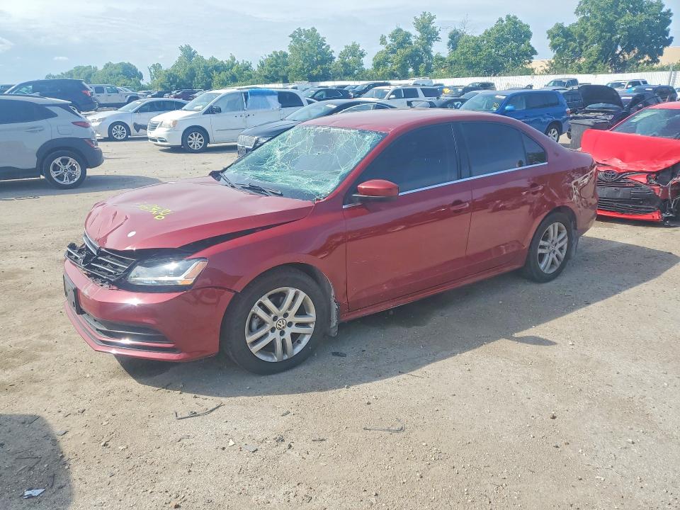 57714276 :رقم المزاد ، 3VW2B7AJ9HM261619 vin ، 2017 Volkswagen Jetta مزاد بيع
