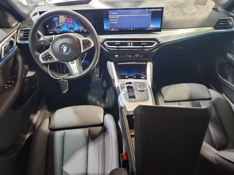 2024 Bmw I4 მანქანა იყიდება აუქციონზე, vin: WBY83FB00RFS71577, აუქციონის ნომერი: 55979906