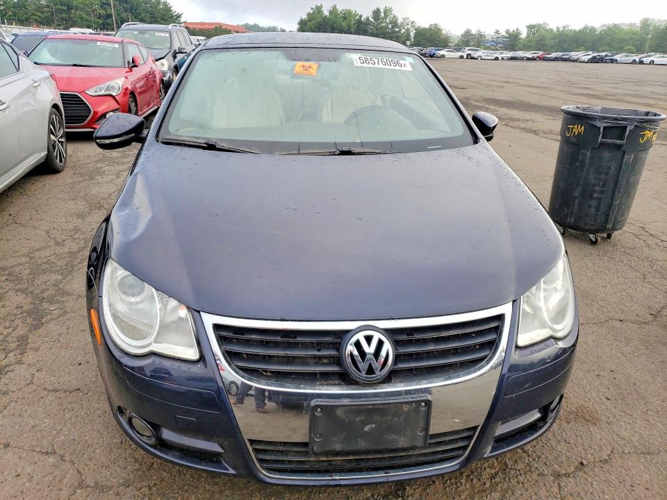 2011 Volkswagen Eos მანქანა იყიდება აუქციონზე, vin: WVWBA7AH1BV001201, აუქციონის ნომერი: 58576096