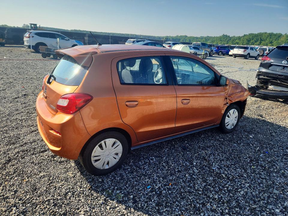 56863646 :رقم المزاد ، ML32A3HJ6HH010858 vin ، 2017 Mitsubishi Mirage مزاد بيع