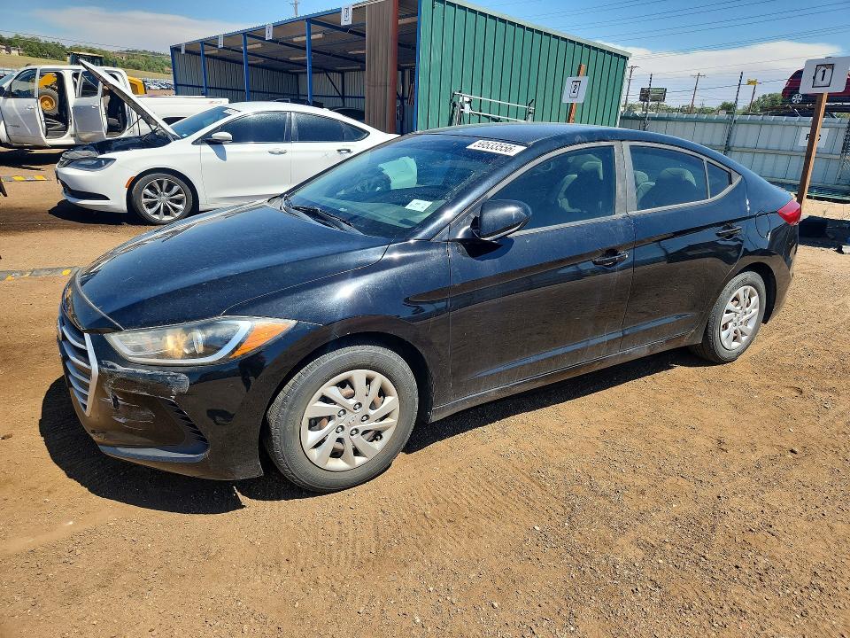 Auction sale of the 2018 Hyundai Elantra, vin: KMHD74LF3JU452244, lot number: 59533556