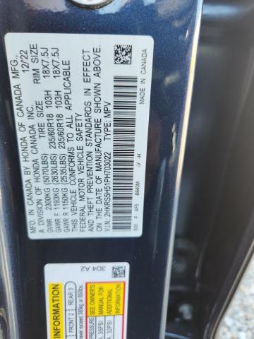 Продажа на аукционе авто 2023 Honda Cr-v, vin: 2HKRS5H51PH703022, номер лота: 56501016