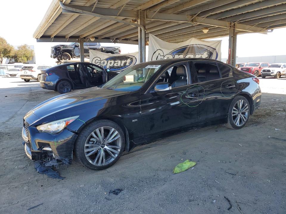 Auction sale of the 2018 Infiniti Q50, vin: JN1EV7AP0JM591150, lot number: 57084766