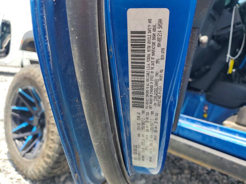 56990796 :رقم المزاد ، 1C4BJWCG0GL104451 vin ، 2016 Jeep Wrangler مزاد بيع