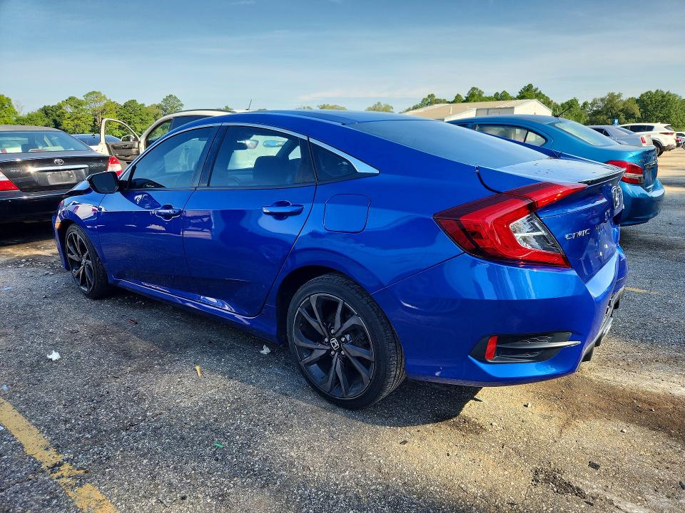 58405756 :رقم المزاد ، 2HGFC2F85KH566536 vin ، 2019 Honda Civic مزاد بيع