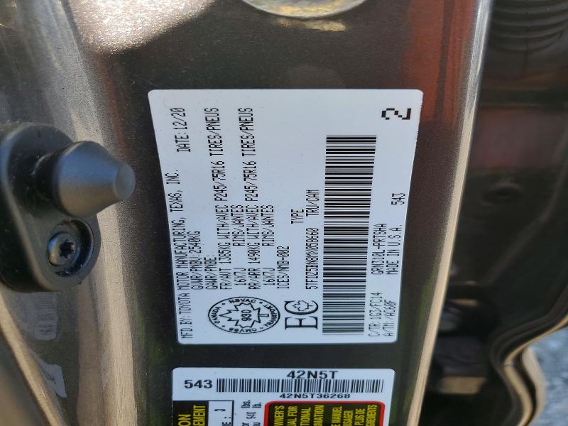 57588486 :رقم المزاد ، 5TFDZ5BN8MX058660 vin ، 2021 Toyota Tacoma مزاد بيع