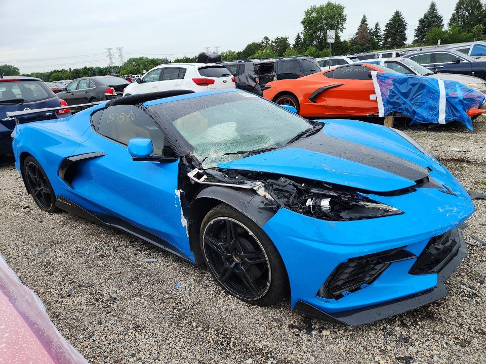 Продаж на аукціоні авто 2021 Chevrolet Corvette, vin: 1G1YB2D40M5106701, номер лоту: 57175086